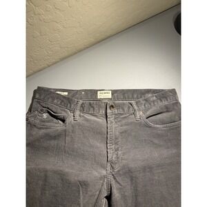 Todd Snyder Stretch Corduroy Pants Gray 33x32 (34x32) Slim‎ Fit